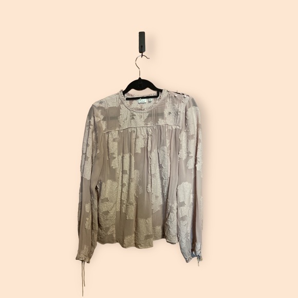 Wilfred Pink Blouse | Size M | Lace - Picture 1 of 3